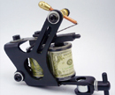 Cast-iron Tattoo Machines B182