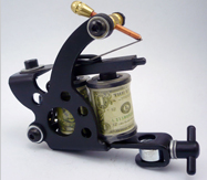 Cast-iron Tattoo Machines B174