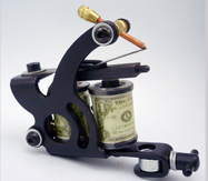 Cast-iron Tattoo Machines B169