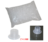 white bottomless ink cup Medium I1319